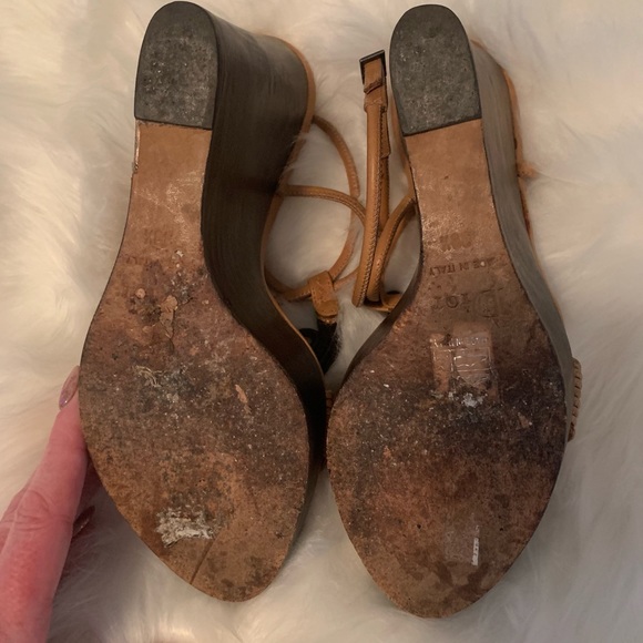 Legendary Christian Dior Samourai Snake Wedges - Picture 6 of 8